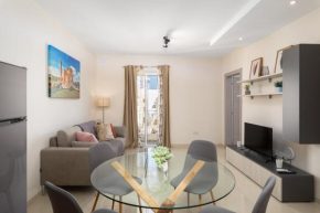 Edka Suites - Modern Sunlit 2BD Apartments with Balconies - Close to Sliema Promenade, St Julian's & St Georges Bay
